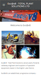 Mobile Screenshot of excavators-uk.com